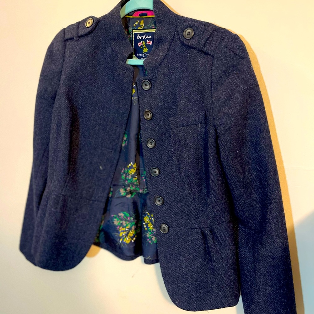 Boden tweed jacket
